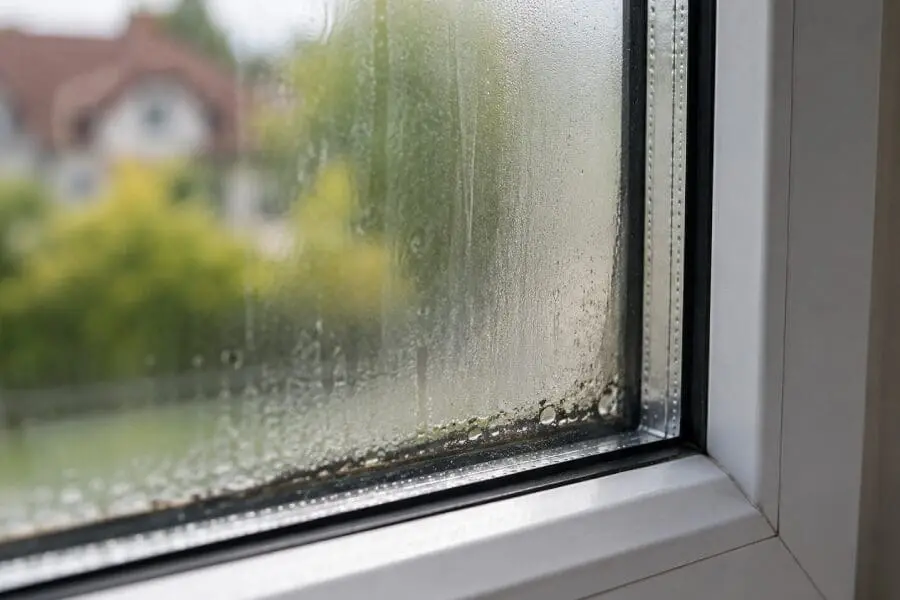 glazing unit that has failed