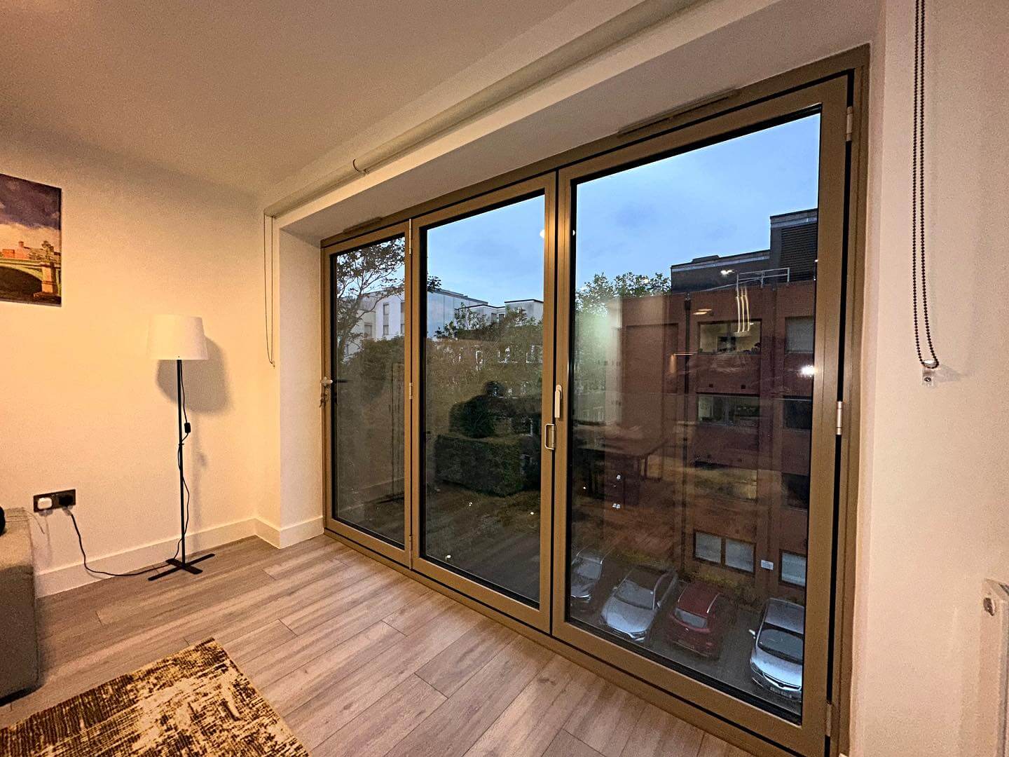 london project bifolding door