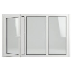 side-hung, fixed, fixed casement window