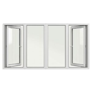 side hung, twin fixed, side hung