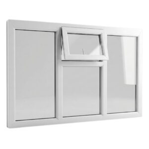 upvc window fixed,top vent,fixed