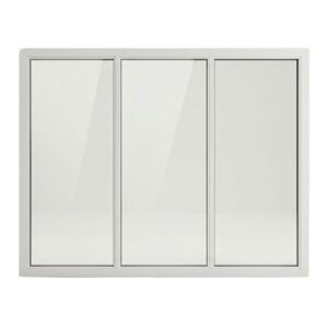 upvc window triple fixed