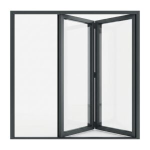 2-Panel Aluminium Bi-Fold Door