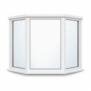 3 Panel Fixed uPVC Bay Window