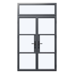 Heritage External French Doors Toplight