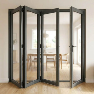 bifold aluminium door 4 panel