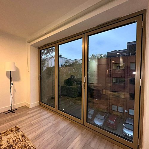 london project bifolding door